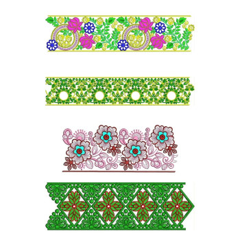 50 Lace Embroidery Designs | November 2020 Bulk Download