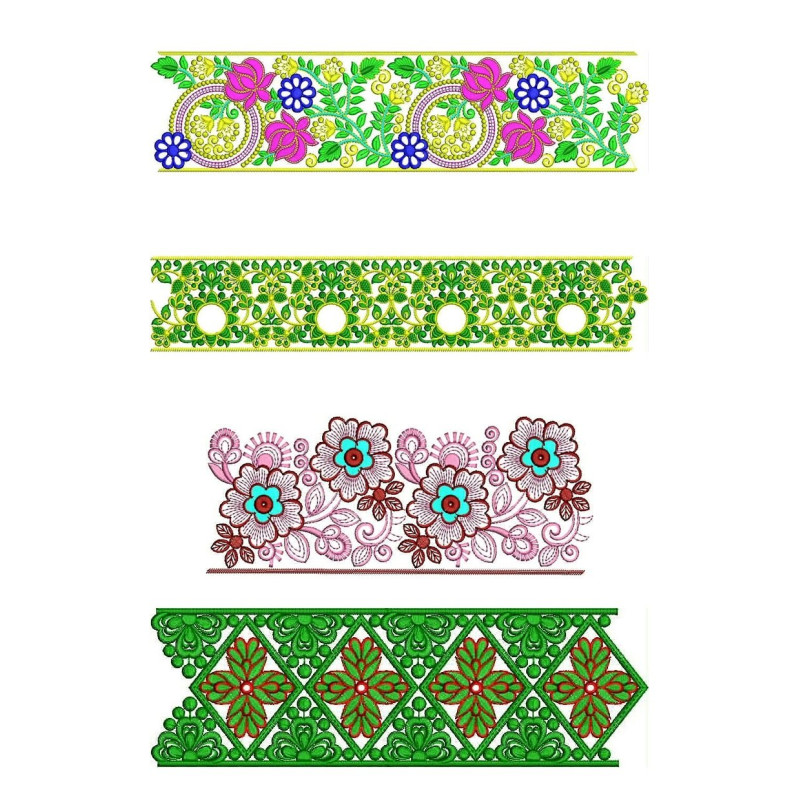 50 Lace Embroidery Designs | November 2020 Bulk Download