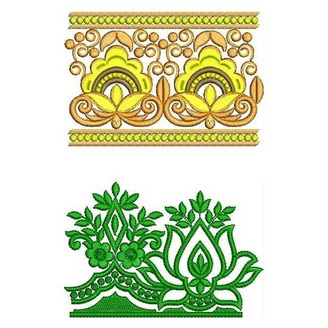 50 Lace Embroidery Designs | November 2020 Bulk Download