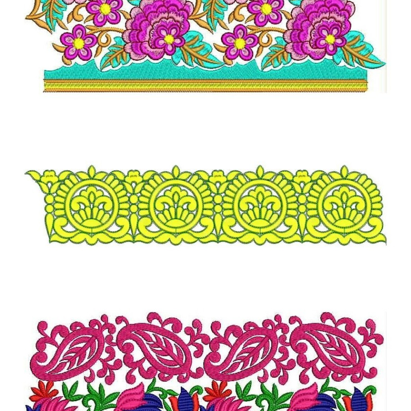 50 Lace Embroidery Designs | November 2020 Bulk Download