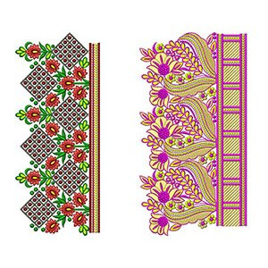 50 Lace Embroidery Designs | August 2020 Bulk Download