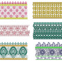 50 Lace Embroidery Designs | August 2021 Bulk Download