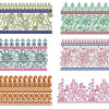 50 Lace Embroidery Designs | August 2021 Bulk Download