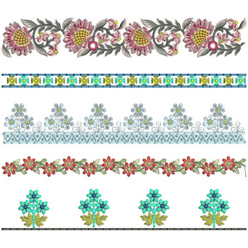 50 Lace Embroidery Designs | July 2021 Bulk Download