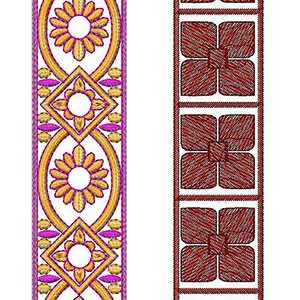 50 Lace Embroidery Designs | March 2020 Bulk Download
