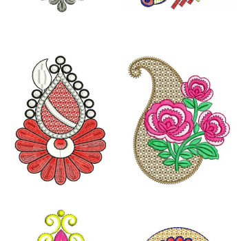 50 Applique Embroidery Designs | June 2020 Bulk Download