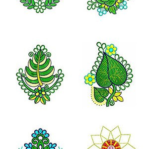 Geometric Doily Pattern Collection BULK DOWNLOAD