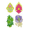 Applique Flowers Design Bulk Download | 50 Designs