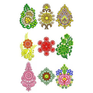 Applique Butta Design  Bulk Download | 50 Designs