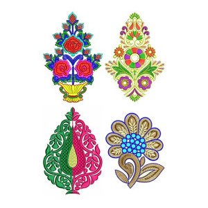 Applique Flowers Design Bulk Download | 50 Designs