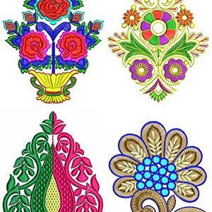Applique Flowers Design Bulk Download | 50 Designs