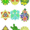 Applique Butta Design  Bulk Download | 50 Designs
