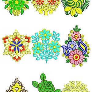 Applique Butta Design  Bulk Download | 50 Designs