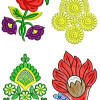 Applique Flowers Design Bulk Download | 50 Designs