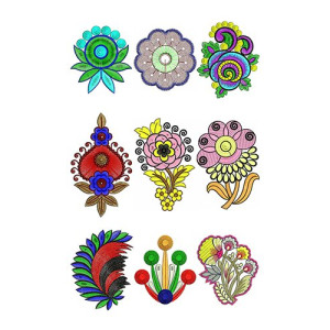 Applique Butta Design  Bulk Download | 50 Designs