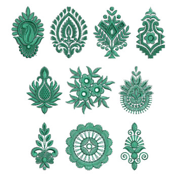 10 Applique Embroidery Designs