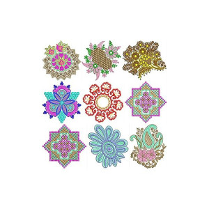 Patch Butta Design Bulk Download | 50 Designs