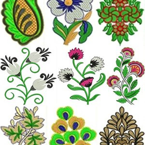 Patch Embroidary Design Bulk Download | 50 Designs