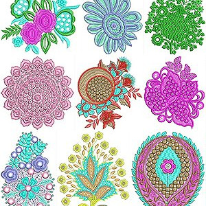 Patch Butta Design Bulk Download | 50 Designs