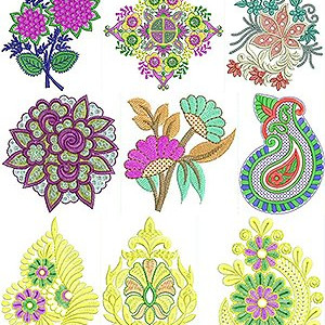 Patch Butta Design Bulk Download | 50 Designs