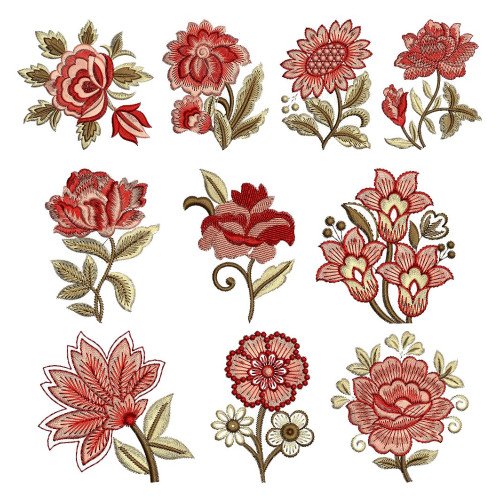 4" x 4" Embroidery Design Bundle