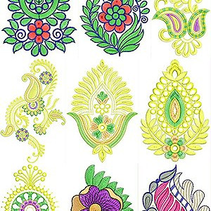 Patch Butta Design Bulk Download | 50 Designs