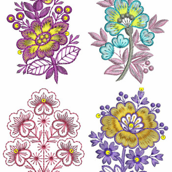 50 Applique Embroidery Designs June 2021 Bulk Download