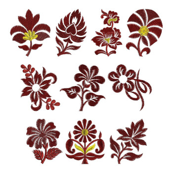 5x7 In The Hoop Embroidery Designs