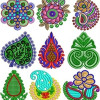 Patch Embroidary Design Bulk Download | 50 Designs