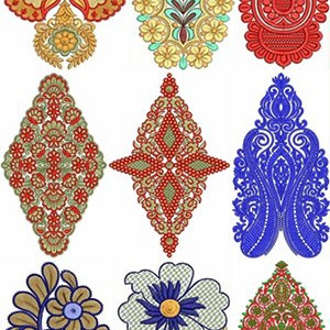 Patch Embroidary Design Bulk Download | 50 Designs