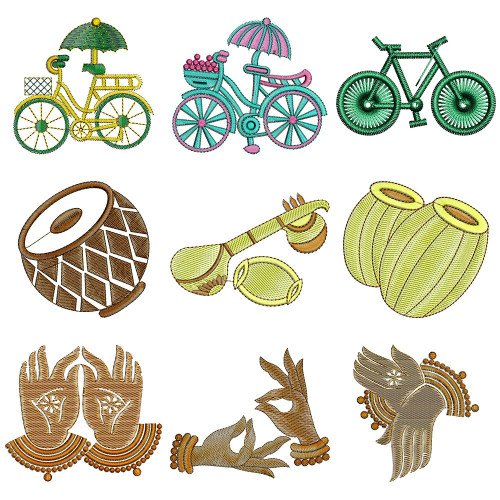 Applique Peacock Design Bulk Download | 50 Designs