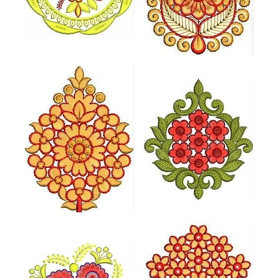 50 Applique Embroidery Designs | November 2020 Bulk Download