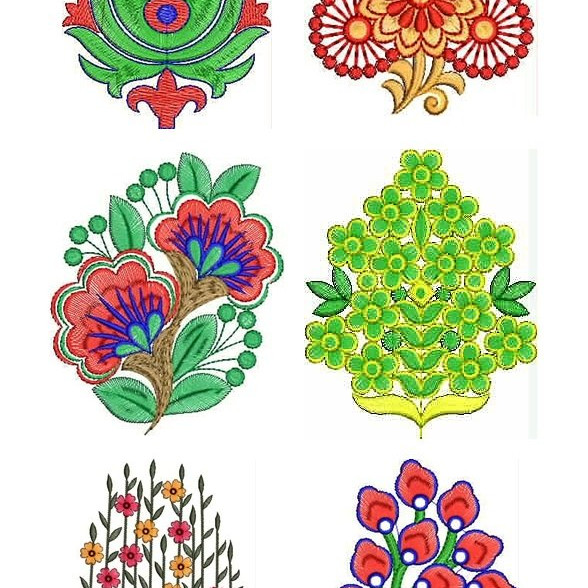 50 Applique Embroidery Designs | November 2020 Bulk Download