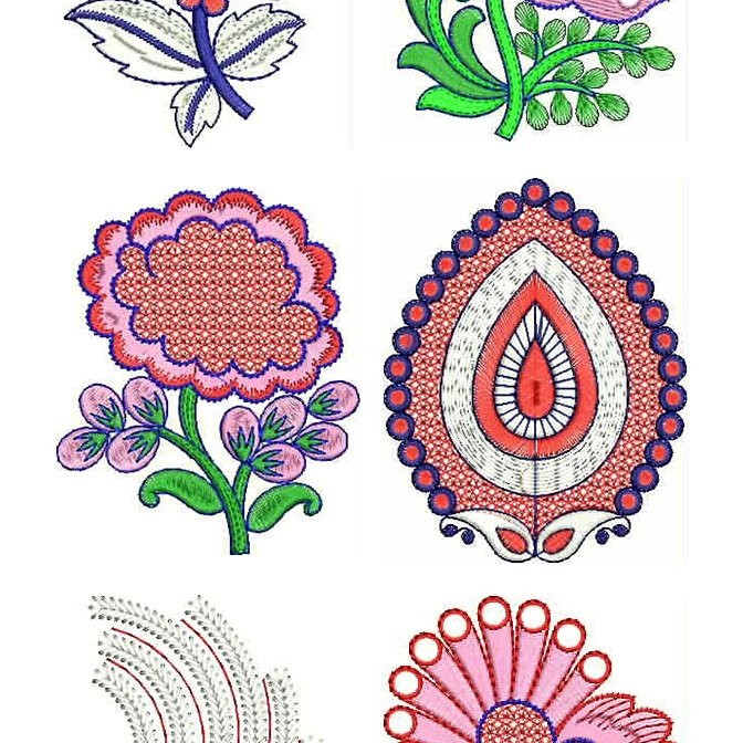 50 Applique Embroidery Designs | November 2020 Bulk Download