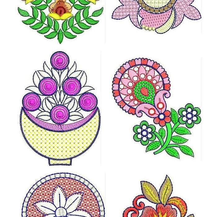 50 Applique Embroidery Designs | November 2020 Bulk Download
