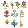2" X 2" Embroidery Applique Pack