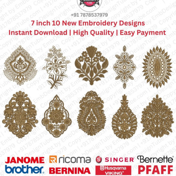 Traditional Mughal Paisley & Ornamental Embroidery