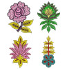 Applique Flowers Design Bulk Download | 50 Designs