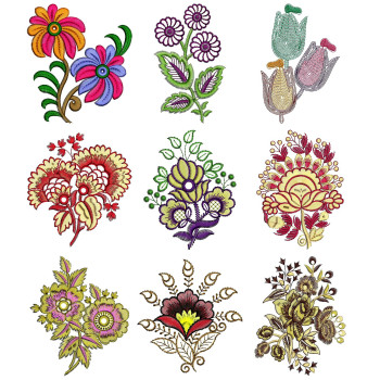 Applique Bulk Download | 50 Designs