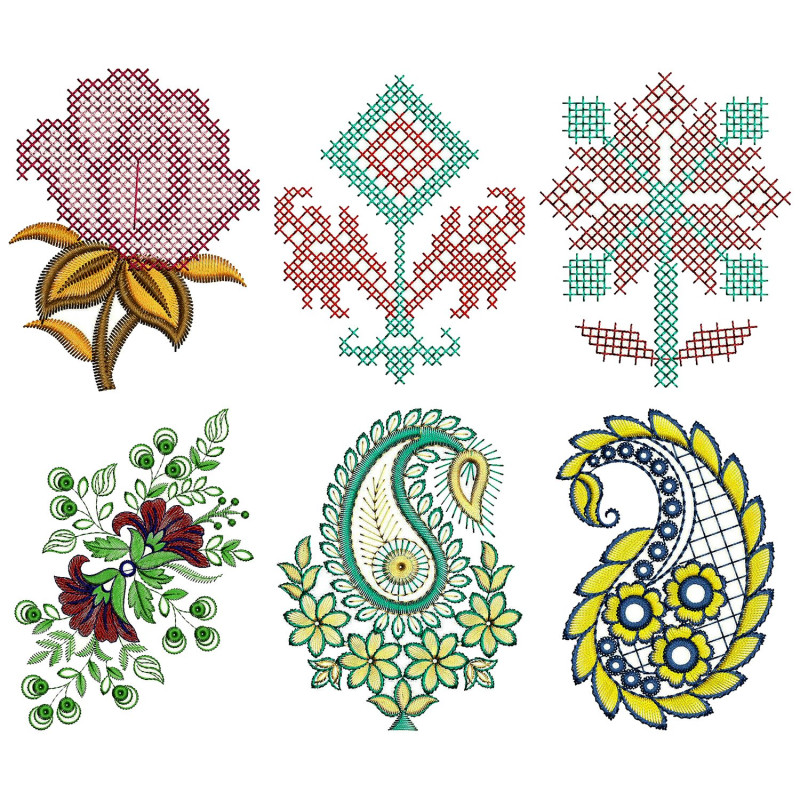 Applique Bulk Download | 50 Designs