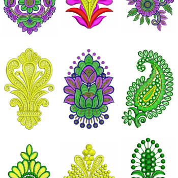 50 Applique Embroidery Designs | January 2021 Bulk Download