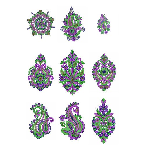 50 Applique Embroidery Designs | January 2021 Bulk Download