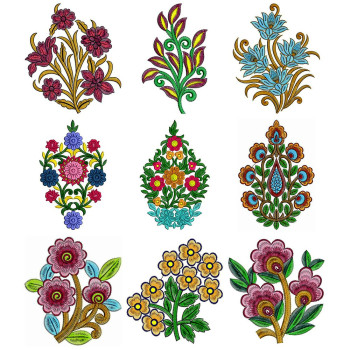 Applique Flower Design Download | 50 Designs