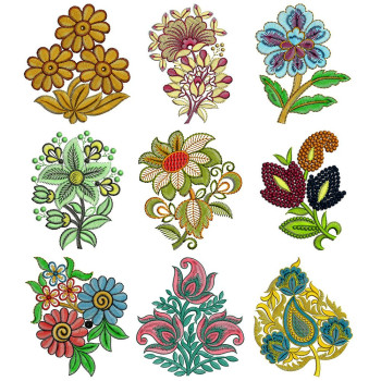 Applique Flower Design Download | 50 Designs