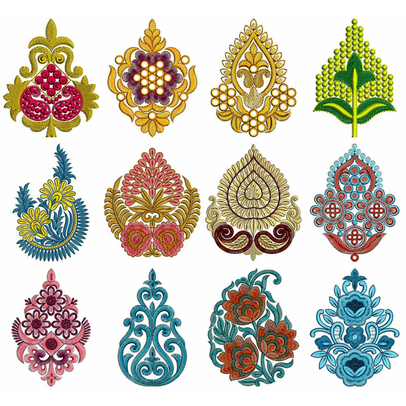 Applique Flower Design Download | 50 Designs