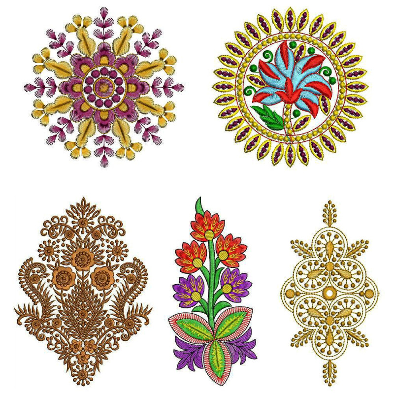 Applique Flower Design Download | 50 Designs