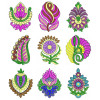 Patch Embroidary Design Bulk Download | 50 Designs