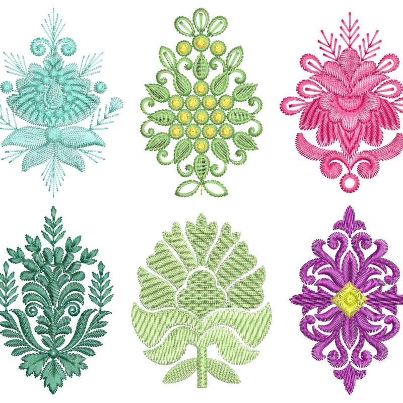 10 Applique Embroidery Designs | August 2021 Bulk Download Vol-1