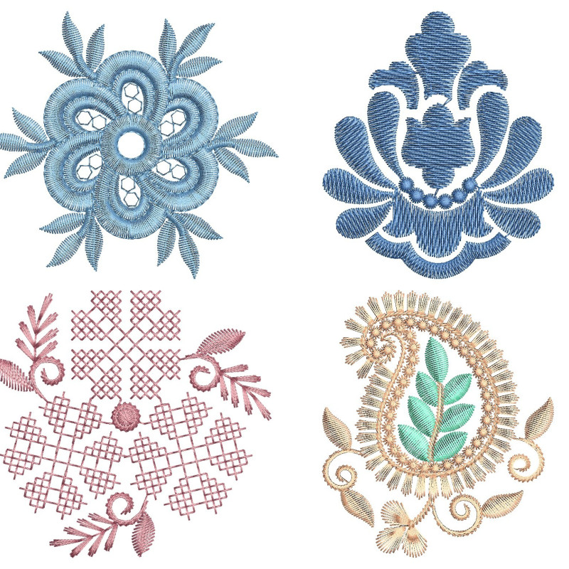 10 Applique Embroidery Designs | August 2021 Bulk Download Vol-2