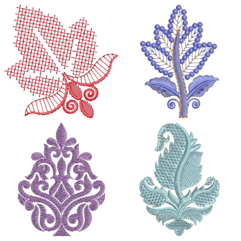 10 Applique Embroidery Designs | August 2021 Bulk Download Vol-1